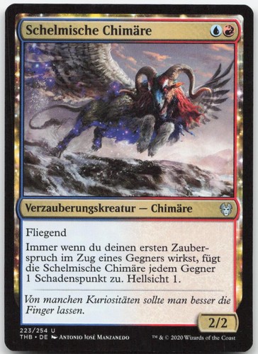 Mischievous chimera theros - chimera,