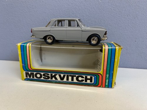 Moskvitch 412 saloon grey ussr - moskvitch,