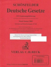 Schönfelder Deutsche Gesetze