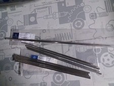  Satz Zierstäbe Kühlergrill Mercedes W 108 und W 109 Grillleisten früh, NOS