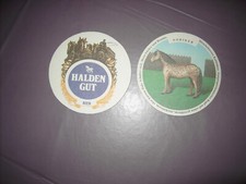 Bierdeckel Halden Gut Bier RS Kaltblut Noriker (z)