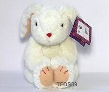 Kuschelwuschel Hase Kaninchen weiß Kuscheltier Schmusetier Stofftier (T134)