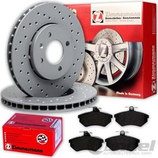 Zimmermann SPORT BREMSSCHEIBEN 280mm + BELÄGE VORNE für VW GOLF 3 VENTO GTi VR6