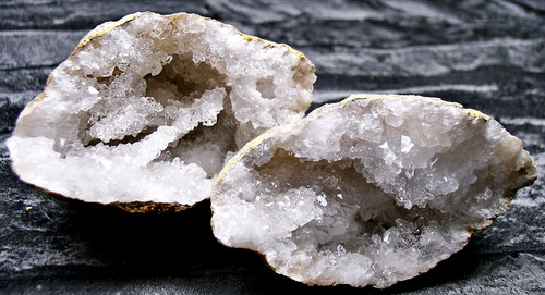 Bergkristall druse geode - druse,