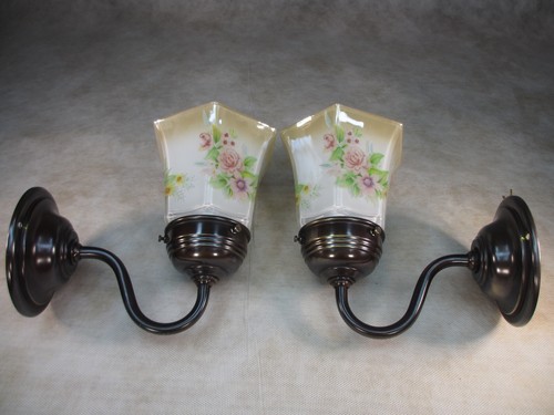 Von vintage lampe florale - 2,