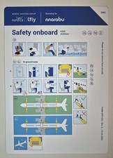 Safetycard Nordic Aviation nordica Xfly operating for marabu A320/A320neo