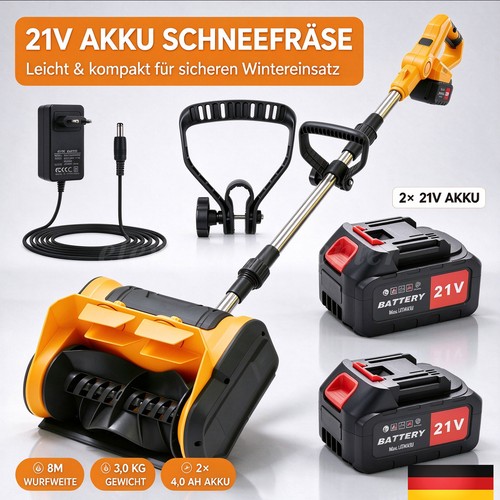 Akku schneefräse 3500w - akku,