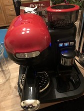 Ariete Moderna 1318 1080W 0,8L Espressomaschine mit Integrierter Kaffeemühle Rot