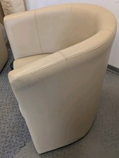 Cocktailsessel Sessel Clubsessel Loungesessel Club Möbel Bürosessel creme Neu