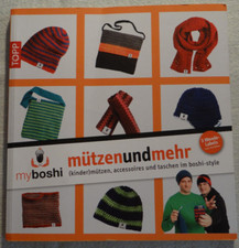 Buch: Myboshi mützemundmehr v. TOPP mit 3 Wendelabels