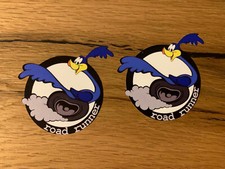 2x ROAD RUNNER Aufkleber USA