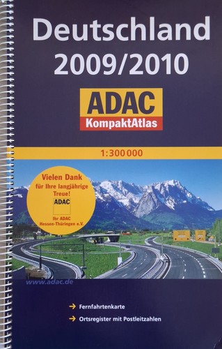 Adac kompaktatlas 2009 - kompaktatlas, 2009/2010.