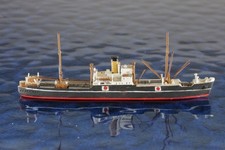 Komet HSK 7 ex Ems Hersteller  Albatros 16   ,1:1250 Schiffsmodell