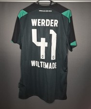 Fußball Trikot Nick Woltemade SV Werder Bremen Bundesliga Saison 2021 2022 Gr L 