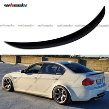 Schwarz Spoiler Lippe Heckspoiler Heckflügel für BMW 3er E90 M3 Limo 2005-2011