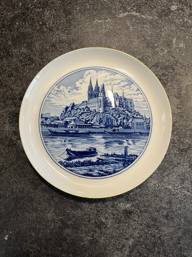 Meissen wandteller wahl mit - meissen, 1.wahl