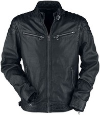Mauritius Lederjacke Herren Colt W18 Lasanv schwarz Basics, Biker