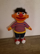 Ernie von der Sesamstraße | Plüschfigur ca. 40cm | Zustand Sehr Gut