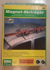 Magnet-Skiträger/Dachträger für 1 oder 2 Paar Skier. Superpraktisch. Top Preis.