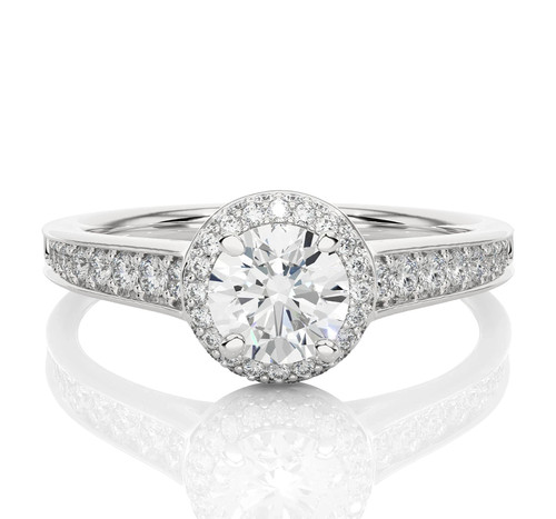 14k weißgold damen - weißgold,