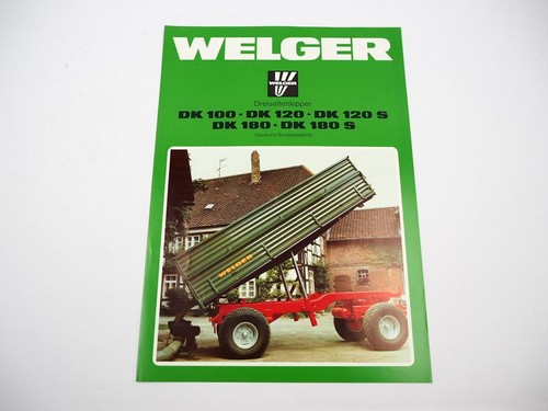 Original prospekt welger - original,