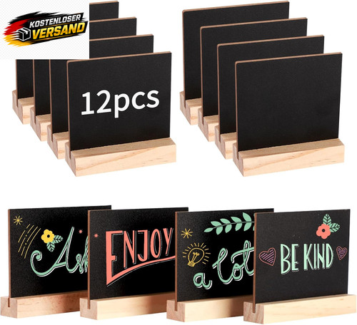 Mini kreidetafel doppelseitig - mini-kreidetafel,