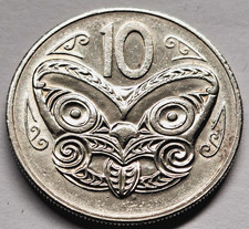 Neuseeland 10 Cents 1985