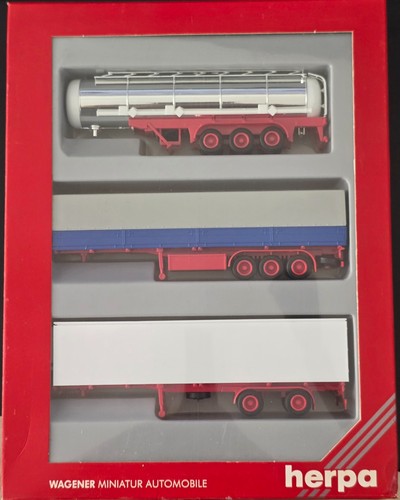 3er set auflieger herpa - +,