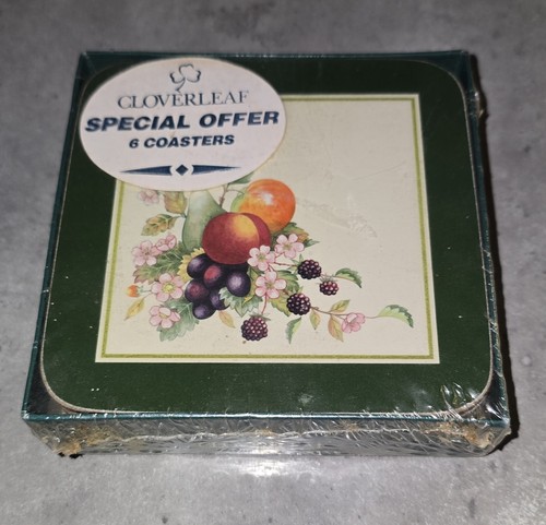 Kleeblatt untersetzer set obst - untersetzer,