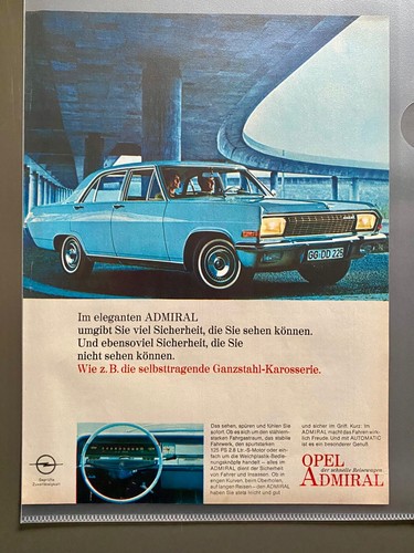 Opel admiral der schnelle - admiral,