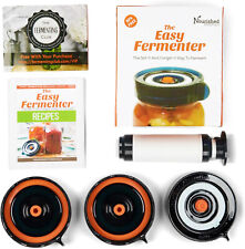 Easy Fermenter Fermentation Kit - Wide Mouth Lid 3er Pack | Nourished Essentials