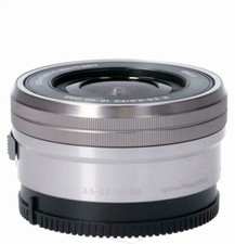 Sony E PZ 16-50mm f/3.5-5.6 OSS Lens for Sony E-Mount Cameras Silver