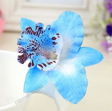 1x Orchidee Haarblume Haarclip