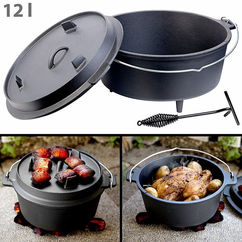 Dutch oven aus gusseisen mit - dutch,