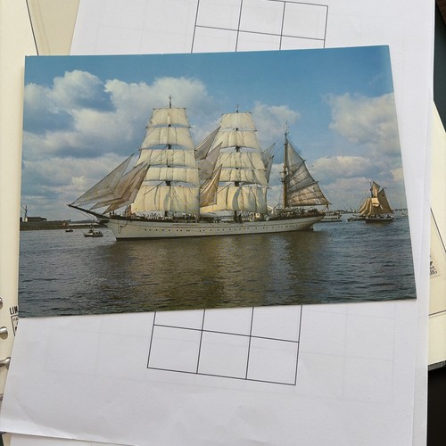 Postkarte marineschiff - postkarte,