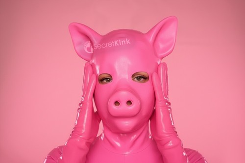 Rosa latex schwein - rosa,