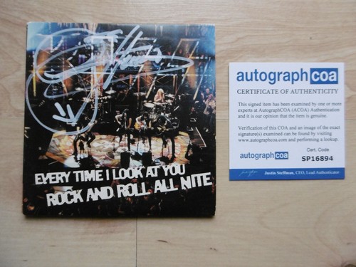Gene simmons kiss autogramme - gene,