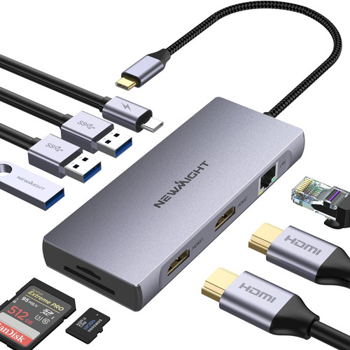 Laptop docking station - laptop, dual