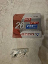 CARTEC Gel Motorradbatterie YTX12-BS 12Ah, 240A, Motorrad-Starter-Batterie