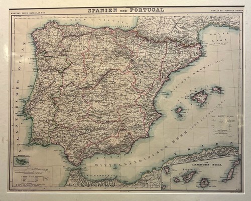 Spanien portugal kiepert - &, portugal.