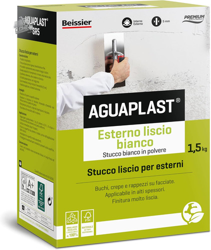 Glatte außenspachtel rasur - glatte,