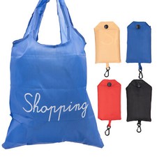 2x Faltbare Tragebeutel Einkaufstasche Falttasche Tragetasche Beutel Tasche 