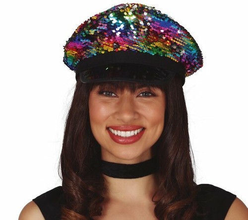 Regenbogen pailletten - regenbogen,