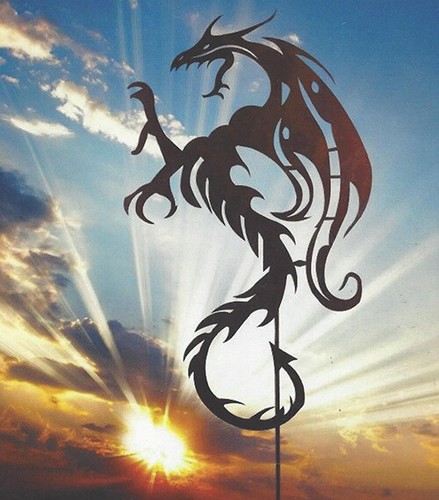 Mystischer drache 70x42cm - mystischer,