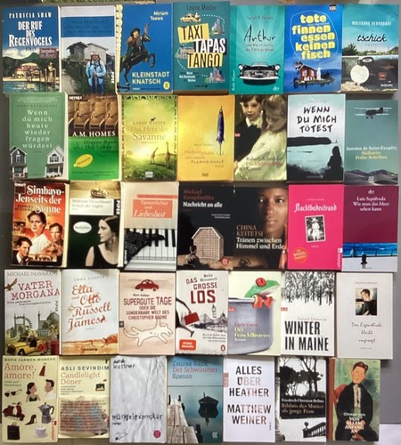 Taschenbücher sammlung - 35,