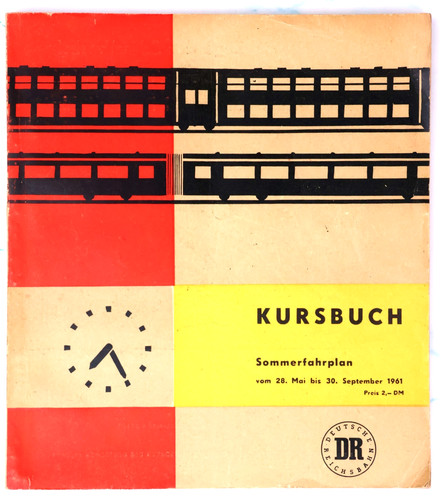 Deutsche reichsbahn kursbuch - reichsbahn,