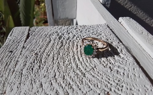 Smaragd ring narürliche farbe - smaragd-ring,