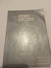 Ford Escort Reparatur Buch