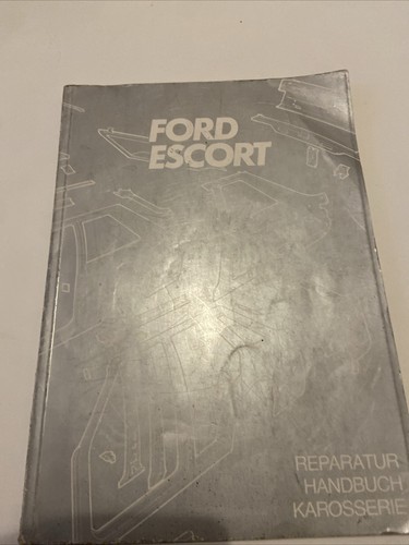 Ford escort reparatur buch - ford,
