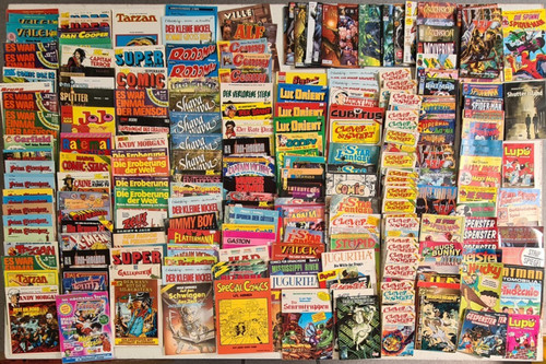 600x comic sammlung - comic,